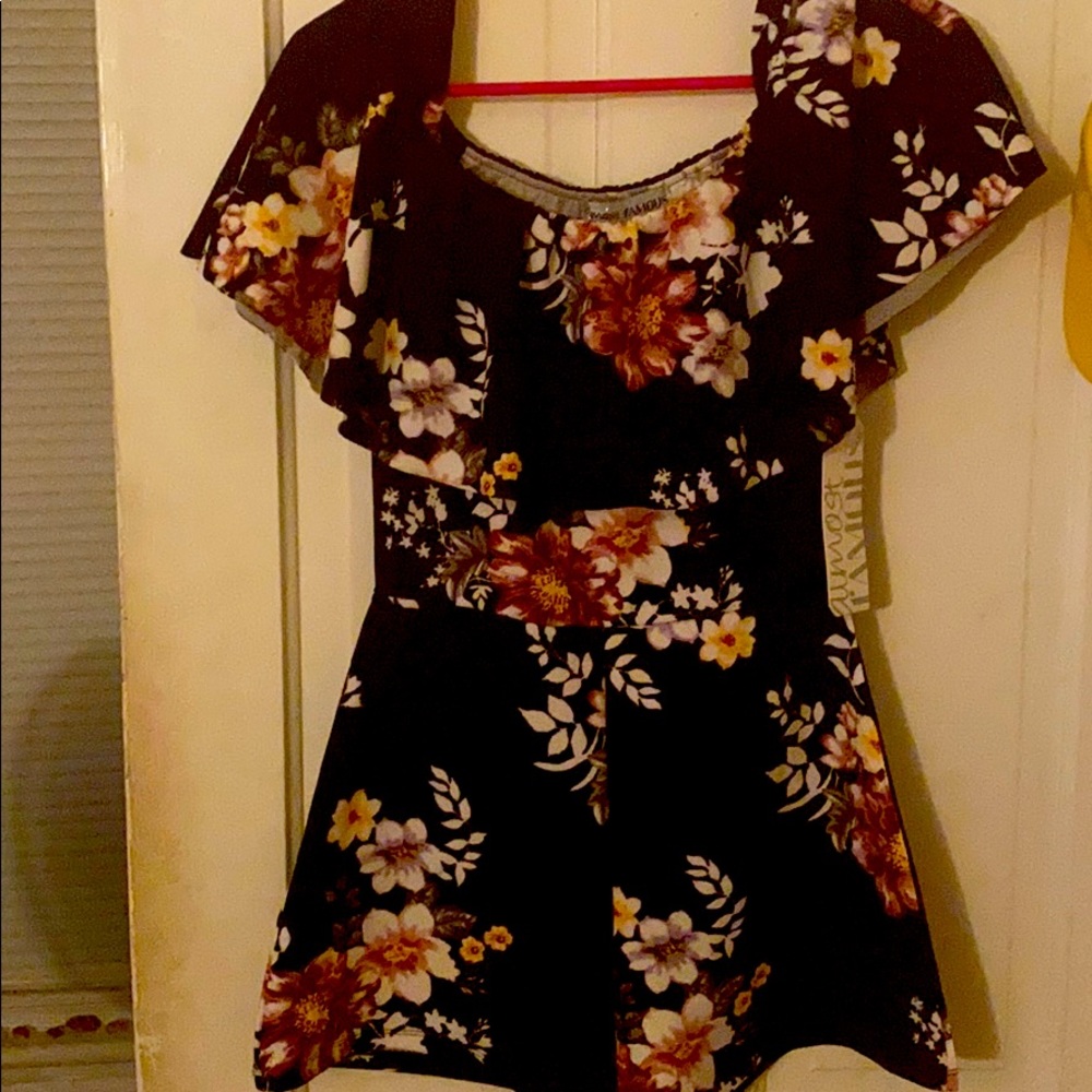 Brand new Flower romper